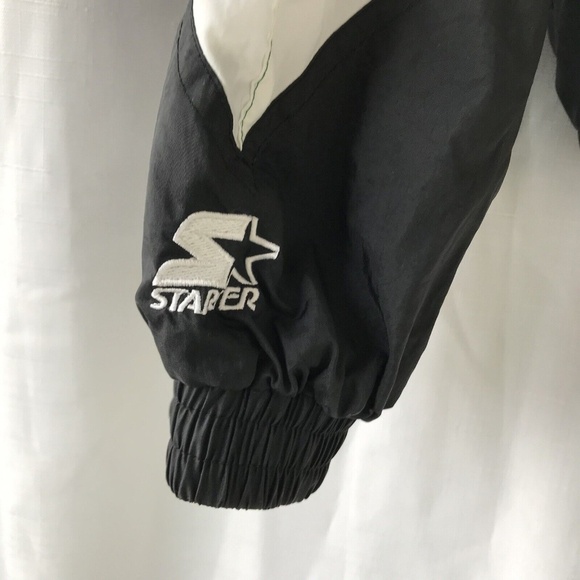 Vintage STARTER Colorado Rockies 1995 Coors Field Staff Windbreaker Jacket Zip - Picture 12 of 14